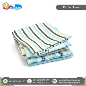 Emballage personnalisé disponible pour des serviettes de cuisine en lin 100% coton de qualité supérieure/serviettes de cuisine imprimées - Product Image 2