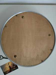 Plateau de service rond en acier inoxydable au look étonnant Poignées de miroir pour usage de mariage Ustensiles de cuisine multifonctionnels Vaisselle - Product Image 3