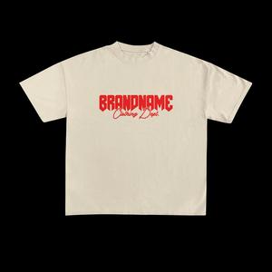 Chemises de sport personnalisées imprimées uniques, 100% coton, col rond, t-shirts amples pour hommes - Product Image 4