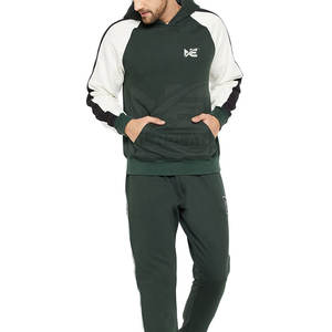 Chándales de invierno de algodón 100% para hombre, conjuntos de patrón sólido de etiqueta privada personalizados de alta Fabricación, diseño ecológico a prueba de viento - Product Image 1