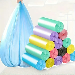 Bolsas de basura de plástico HDPE/LDPE en rollos, multicolores, perfectas para la limpieza de cocinas, baños y exteriores - Product Image 5