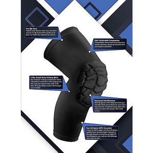 Protège-tibias élastiques souples en éponge pour la lutte, le sparring, le karaté et le taekwondo – Vente en gros - Product Image 3