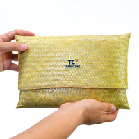 Dompet bambu buatan tangan, premium, ringan, pilihan hadiah, tas bambu, pemasok langsung, penawaran terbaik