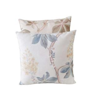 Housse de coussin carrée personnalisée pour la décoration de la maison et de l'hôtel, 100% polyester, haute qualité, ignifuge, lavable, vente en gros d'usine - Product Image 1