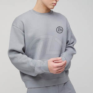 Survêtement en coton doux pour homme avec sweat à capuche baggy et pantalon ample à cordon de serrage Streetwear Baggy pour homme - Product Image 6