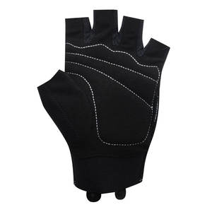 Guantes de gimnasio antideslizantes unisex de medio dedo, diseño de poliéster transpirable para ejercicio físico para levantamiento de pesas - Product Image 3