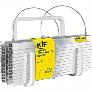 Escalera de Seguridad de Aluminio KF N para Escalar, con Capacidad de Carga Máxima de 300 Kg - Product Image 3