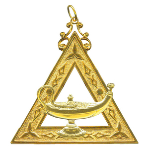 Maçonnique Regalia Argent Passé Maître Collier Maçonnique Blue Lodge Collier Argent Ronpex - Product Image 4