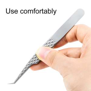 Pince à cils Applicateur de cils Pince à épiler Extension de cils de marque privée Pince à épiler - Product Image 6