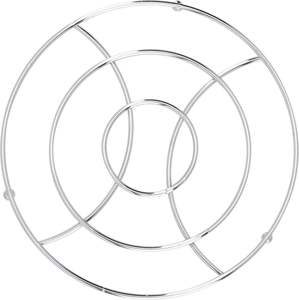 Trivet élégant en acier inoxydable offrant un support stable pour les ustensiles de cuisine chauds, les casseroles, les poêles, les assiettes, les bols, les tables, les comptoirs - Product Image 4