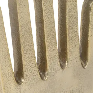 Sculpture d'animal abstraite en aluminium tendance mondiale, décoration de table élégante en bois antique Feng Shui, statue moderne polie faite à la main - Product Image 3