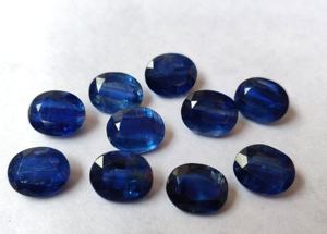Cianita natural Corte ovalado 3x5mm Facetado Excelente calidad-Cianita suelta Piedra preciosa de alta calidad - Product Image 4