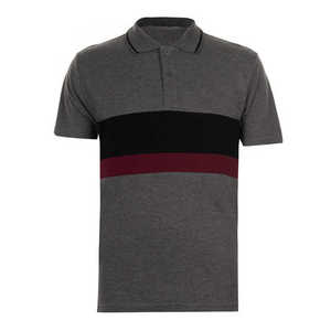 Chemise unisexe slim fit pour homme, personnalisable avec logo brodé, poche unie, manches courtes, tissu Dobby, ODM, vente en gros - Product Image 1