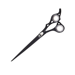แฟนซีจับสีดําเคลือบกรรไกรกรูมมิ่งกรรไกรสัตว์เลี้ยงตรงสุนัขกรูมมิ่งคมใบมีดกรรไกร - Product Image 4