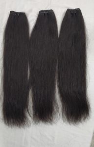 Venta al por mayor India 100% cutícula alineada virgen cabello humano hueso recto 10A 12A 15 onda de agua cruda 10A 12A 15 pelo crudo indio - Product Image 3