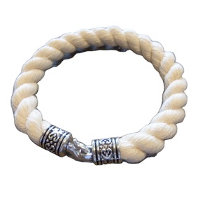 Pulsera de Cuerda Náutica de Primera Calidad, Hecha a Mano con Acero, Pulsera de Marinero, Personalizable - Product Image 1