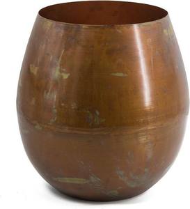 Floreros artísticos duraderos de hierro forjado con acabados de pátina antigua para decoración floral Premium para el hogar y la Oficina - Product Image 1