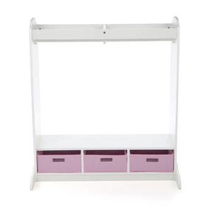 Lineage Corporation ตู้เสื้อผ้าไม้สำหรับเด็ก, ตู้เสื้อผ้าที่เก็บของสำหรับห้องนอนขนาดเล็กตู้เซฟสำหรับใช้ในโรงเรียน - Product Image 4