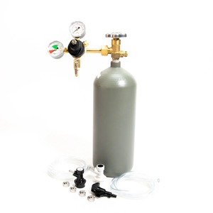 ตัวควบคุมแรงดัน CO2 แบบสองเกจสำหรับเครื่องทำเบียร์เย็น พร้อมเกจวัดแรงดันถัง CO2 0-2000 PSI รุ่น G5 8 ช่องจ่าย - Product Image 6