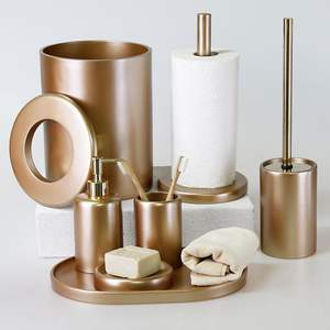 Juego de Baño de Metal para Organización de Baño que Ahorra Espacio con un Arreglo Ordenado y Funcional - Product Image 1