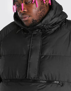 Chaqueta de Invierno Acolchada para Hombre al por Mayor, Color Sólido, Logotipo Personalizado, Cierre de Cremallera, Cuello Alto, Logotipo Frontal, Talla Personalizada - Product Image 3