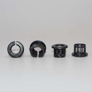 19mm naylon Push-In yuvarlak plastik delik tak kuşgözü Grommet stres giderici burç enjeksiyon kalıplama ve kesme hizmetleri - Product Image 5