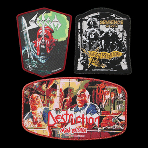 Venta al por mayor de parches personalizados de tela de PVC para planchar logotipo tejido bordado triángulo flor insignias para ropa bolsos sombreros tela de fieltro OEM - Product Image 5