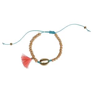 Brazaletes de metal y cuentas de estilo vintage con citas inspiradoras estampadas a mano para motivar - Product Image 6