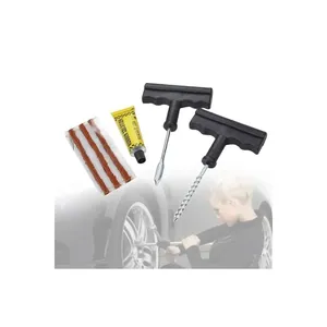 Kit de réparation de pneus – Ensemble d'insertion de mèches – Outil de réparation de crevaison de pneus Duplex - Product Image 2