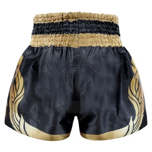 Shorts de combat MMA de haute qualité OEM, vert, pour hommes, entraînement de judo, vêtements d'arts martiaux, coupe longue, vêtements d'arts martiaux de nuit, shorts MMA - Product Image 3