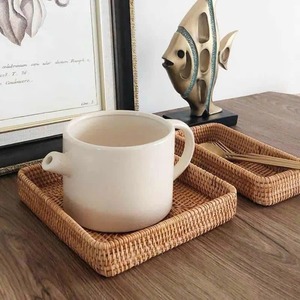 ถาดหวายและเปลือกหอยสำหรับตกแต่งโบโฮสต์ห้องรับประทานอาหารและห้องนั่งเล่นของขวัญวันหยุดพิเศษ - Product Image 2