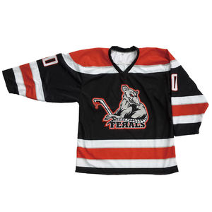 Combinaison d'entraînement de hockey sur glace personnalisable Mammoth, nouveau standard, jersey sur mesure à thème français avec broderie feuille d'érable - Product Image 5