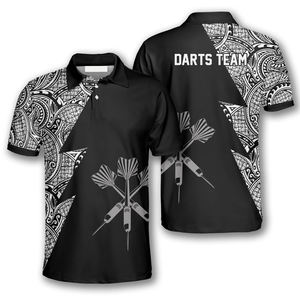 La nouvelle liste Quick Dry Sublimation Darts Club Polo Tshirt Concevez votre propre chemise de fléchettes à la mode - Product Image 1
