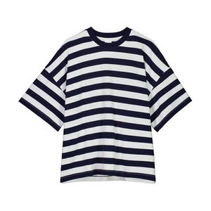 Vente directe en usine conceptions personnalisées femmes t-shirt mode meilleure fabrication séchage rapide prix confortable femmes boxy t-shirt - Product Image 6