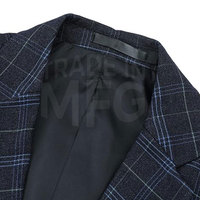 Costumes et Blazers pour Hommes de Haute Qualité à Faible MOQ, Grandes Tailles Respirantes, Tailles Personnalisées avec Couleur et Logo sur Mesure