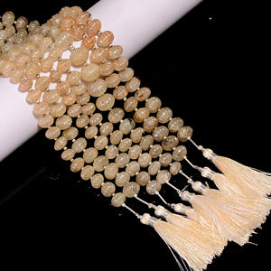 Cuentas de cuarzo imperial místico, cuentas de piedras preciosas de cuarzo para hacer joyas, cuentas talladas Rondelle de piedras preciosas de cuarzo imperial místico, - Product Image 3