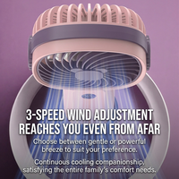 Nouveauté Ventilateur USB rechargeable couleur macaron, mini ventilateur portable avec support pour téléphone, ventilateur USB multifonction portable