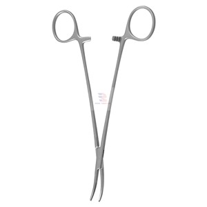 Pinzas Hemostáticas Curvas Adson de Acero Inoxidable - Juego de Instrumentos Manuales con Certificación CB, Herramientas Quirúrgicas Reutilizables para Uso Hospitalario - Product Image 2
