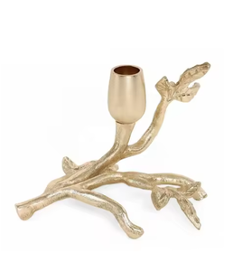 Lujoso juego de dos candelabros de metal modernos para decoración del hogar, elegancia atemporal para la iluminación del Día de San Valentín para cafés - Product Image 2