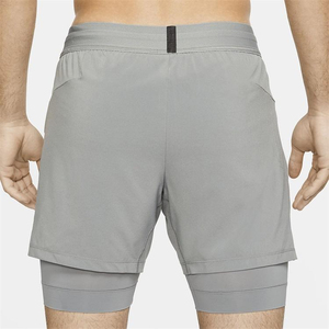 กางเกงขาสั้นผ้าโพลีเอสเตอร์สำหรับผู้ชายกางเกงขาสั้นวิ่งออกกำลังกายแบบ2 in 1แห้งเร็วทำจากโพลีเอสเตอร์2025ใหม่โลโก้ออกแบบได้ตามต้องการ - Product Image 5