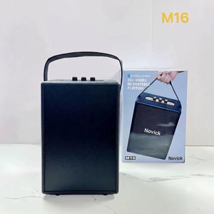ลำโพงผ้าวินเทจ M16 แบบพกพาไร้สาย บูมบ็อกซ์ 20W เสียงเบสหนักแน่น ใช้งานได้นาน ตกแต่งบ้าน ขายส่ง - Product Image 5