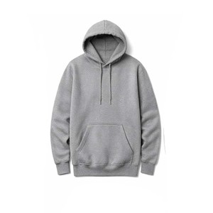 Nuevas sudaderas con capucha de alta calidad 100% algodón para hombre, color sólido, logotipo personalizado impreso, transpirables, extragrandes, 500GSM - Product Image 3