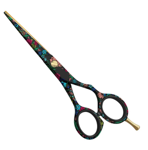 Ciseaux de rasoir en acier inoxydable Barber Ciseaux à cheveux toniques et coupants avec lames tranchantes et émoussées - Product Image 5