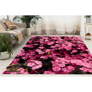 Alfombra con Estampado Floral, Fácil de Limpiar, para Entrada, Decoración de Salón, Regalo, Alfombra de Chenilla - Product Image 1