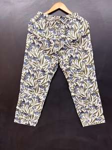 Ensemble de pyjama en coton confortable |   Taille élastique, motif floral, saisons printemps/été/automne, logo frontal, léger et respirant - Product Image 4