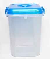 Contenedor Cuadrado de PP para Alimentos, Hermético, a Prueba de Fugas, Libre de BPA, Apilable, Moderno, Portátil, con Cierre, de 200mL-2000mL, para Uso en la Cocina