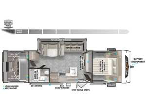 Nuevo 2026 Forest River Wildwood X-Lite 28VBXL - Product Image 2