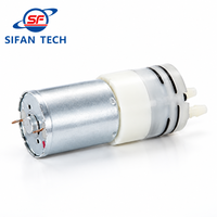 Mini pompe à eau à diaphragme personnalisée 5V 9V 12V 14V DC, petite pompe à air circulaire en plastique micro-solenoid pour machine à café