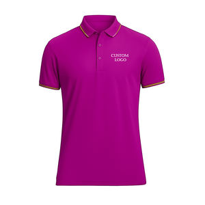 Polo de algodón de moda para hombre Polo de golf Clásico de manga corta Ajuste cómodo Opción de logotipo personalizado - Product Image 1