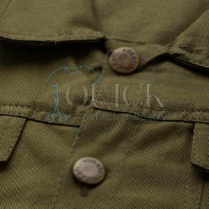 แจ็กเก็ตยีนส์สำหรับผู้ชายไซส์ใหญ่พิเศษผ้าฝ้าย100% ฤดูใบไม้ผลิระบายอากาศได้ดีเป็นมิตรต่อสิ่งแวดล้อม - Product Image 6